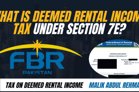 What is Deemed Rental Income Tax Under Section 7E?