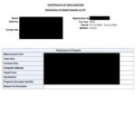 7E Certificate Taxpills