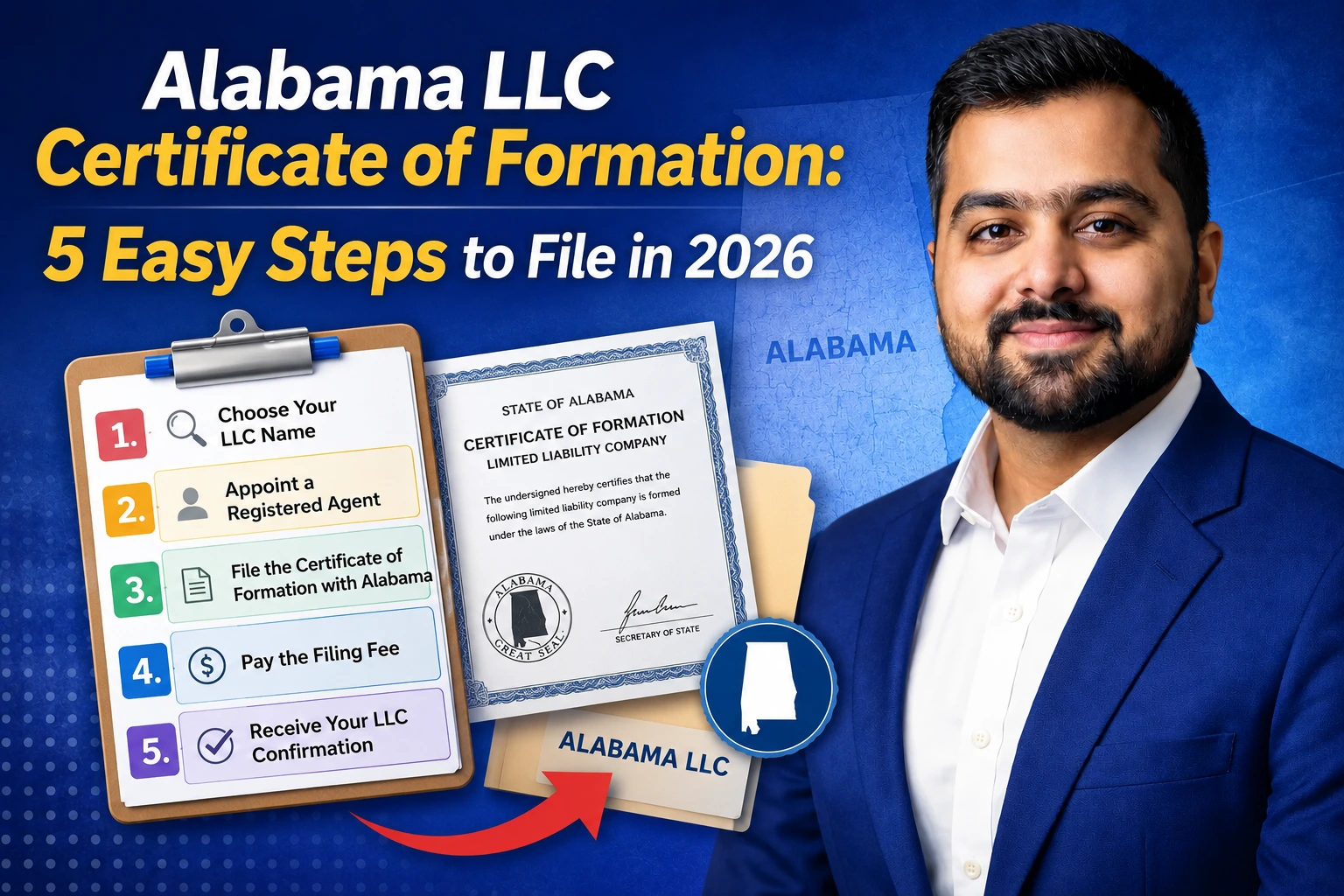Alabama LLC Certificate of Formation
